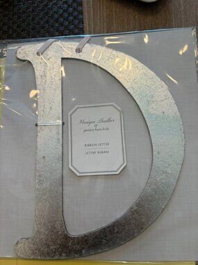 Pottery Barn Monique Lhuillier Decorative Letter D